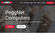 Tablet Screenshot of peggnet.com